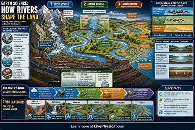 How Rivers Shape the Earth: Erosion, Deposition & Landforms How rivers shape the Earth through erosion and deposition