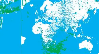 Geography and where people live around the world