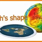 Shape of the Earth viewed from space