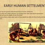 How did human settlements develop from villages to cities