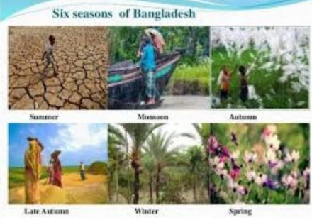 বাংলাদেশের ছয় ঋতু ও জলবায়ু পরিবর্তন