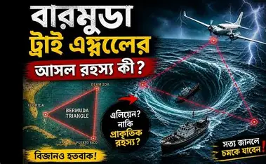 Bermuda Triangle এর রহস্যময় সমুদ্র অঞ্চল ও নিখোঁজ জাহাজ